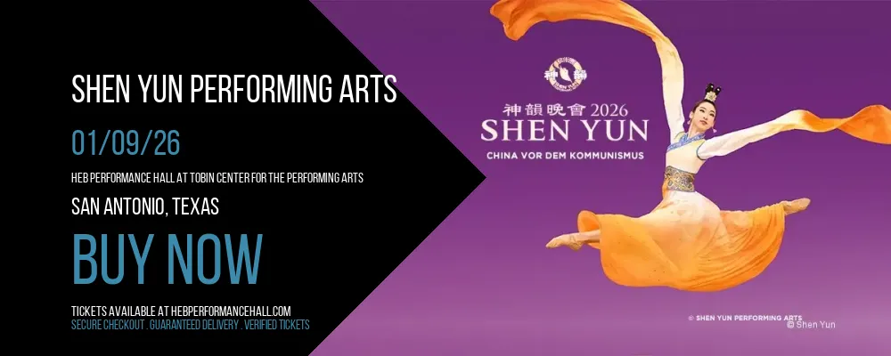Shen Yun Performing Arts at HEB Performance Hall At Tobin Center for the Performing Arts