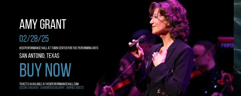 Amy Grant at HEB Performance Hall At Tobin Center for the Performing Arts