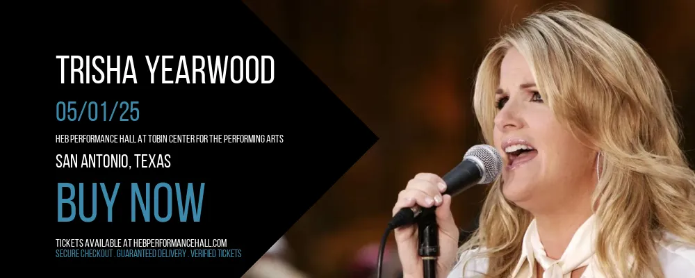 Trisha Yearwood at HEB Performance Hall At Tobin Center for the Performing Arts